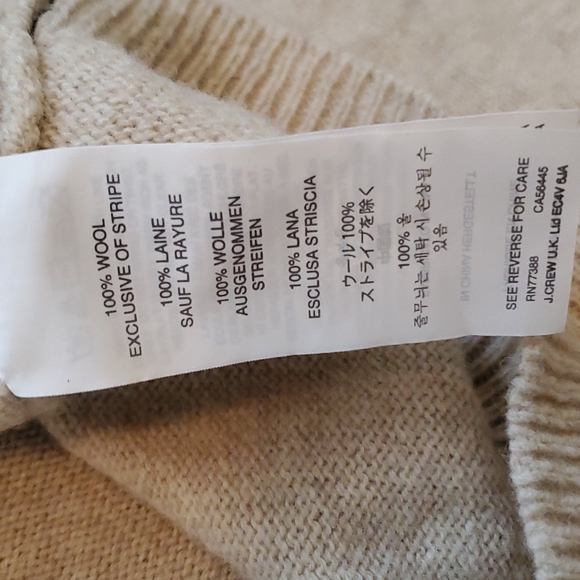 J. CREW wool sweater - Picture 4 of 6